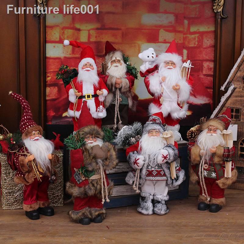 โมเดลตุ๊กตาซานตาคลอส-ขนาด-30-ซม-ของเล่น-ของตกแต่ง-ประดับบ้าน-เทศกาลคริสต์มาส-ปาร์ตี้
