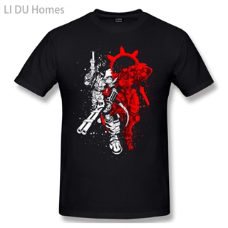 LIDU High Quality O-Neck 100 Cotton Susanoomon And Beelzemon T-shirt Digimon Adventure sleeve short_11