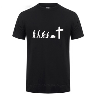 เสื้อยืด พิมพ์ลาย God is Love Jesus is Wonderful Team Jesus Evolution สําหรับผู้ชาย