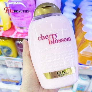 🔥🔥🔥  OGX Cherry Blossoms Conditioner 385ml. ️ (MADE IN USA)ครีมนวดผม อุดมด้วยน้ำมะพร้าวอิเล็กโทรไลต์ และน้ำมันมะพร้าว