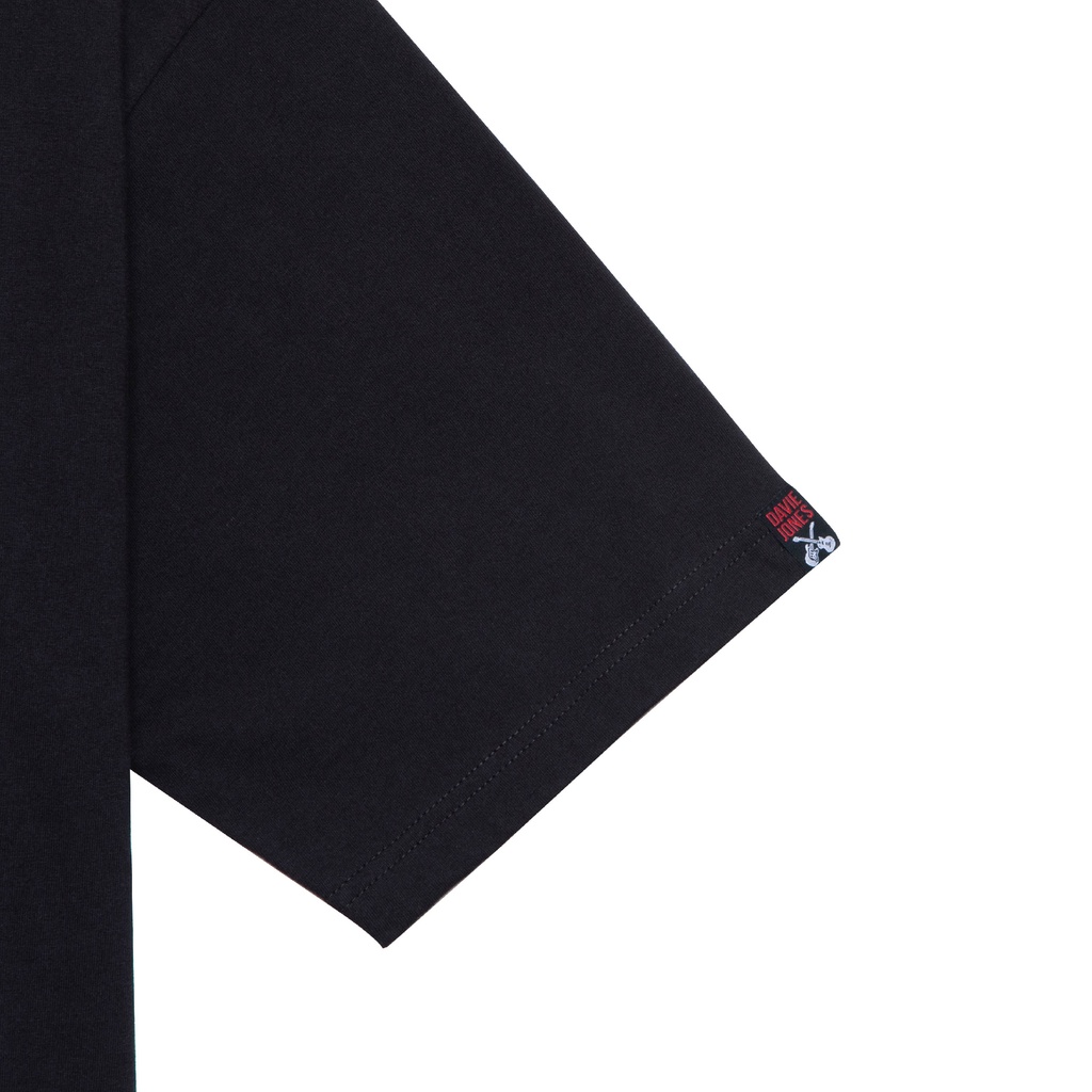 davie-jones-เสื้อยืดโอเวอร์ไซส์-พิมพ์ลาย-สีดำ-graphic-print-oversized-t-shirt-in-black-tb0340bk