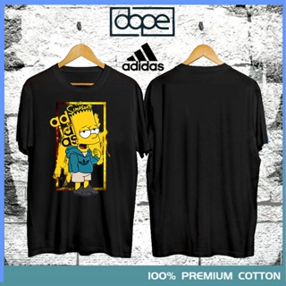 100% COTTON ADIDAS SIMPSON Tshirt T Shirt TEE Streetwear Men Women Unisex Baju Lelaki Wanita Perempuan_05