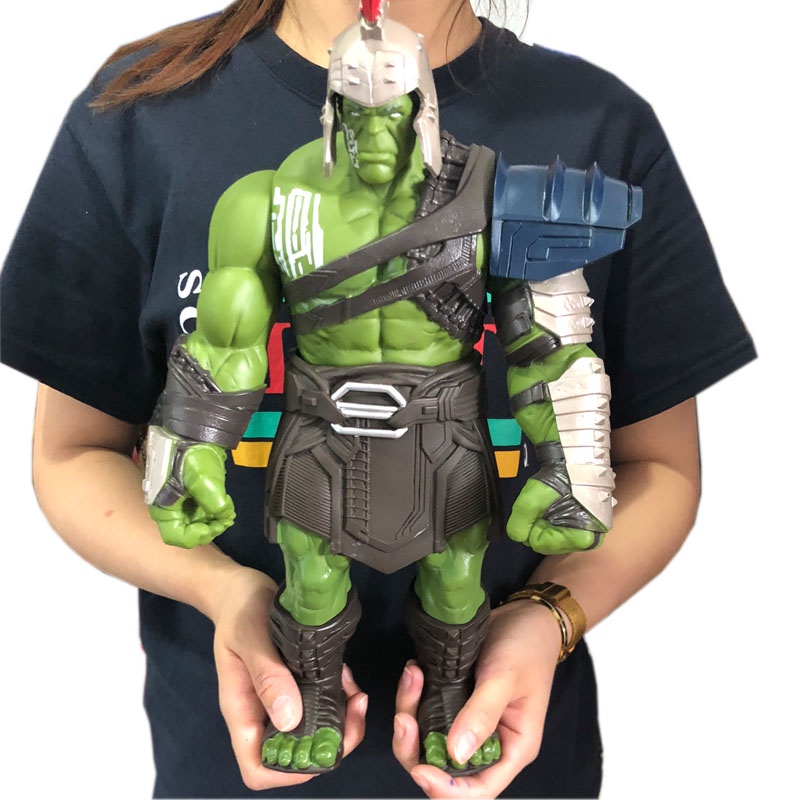 โมเดลฟิกเกอร์ Disney Avengers Marvel Hulk Thor 3 Ragnarok Hands ขยับได้ ...