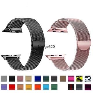สินค้า สายนาฬิกาข้อมือเหล็ก แม่เหล็ก สําหรับ สาย Apple Watch สานนาฬิกา Band 41 มม. 45 มม. 44 มม. 40 มม. 38 มม. 42 มม. 49 มม. สานนาฬิกา Applewatch 8 7 6 SE สาย iWatch Series 8 7 6 3 4 5 2 T500 Pro X8 For สาย Apple Watch Ultra สานนาฬิกา
