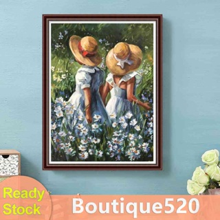 【จัดส่งฟรี】ภาพวาดปักเพชร ทรงกลม ลายตัวละคร 5D DIY สําหรับตกแต่งผนัง [boutique520.th]