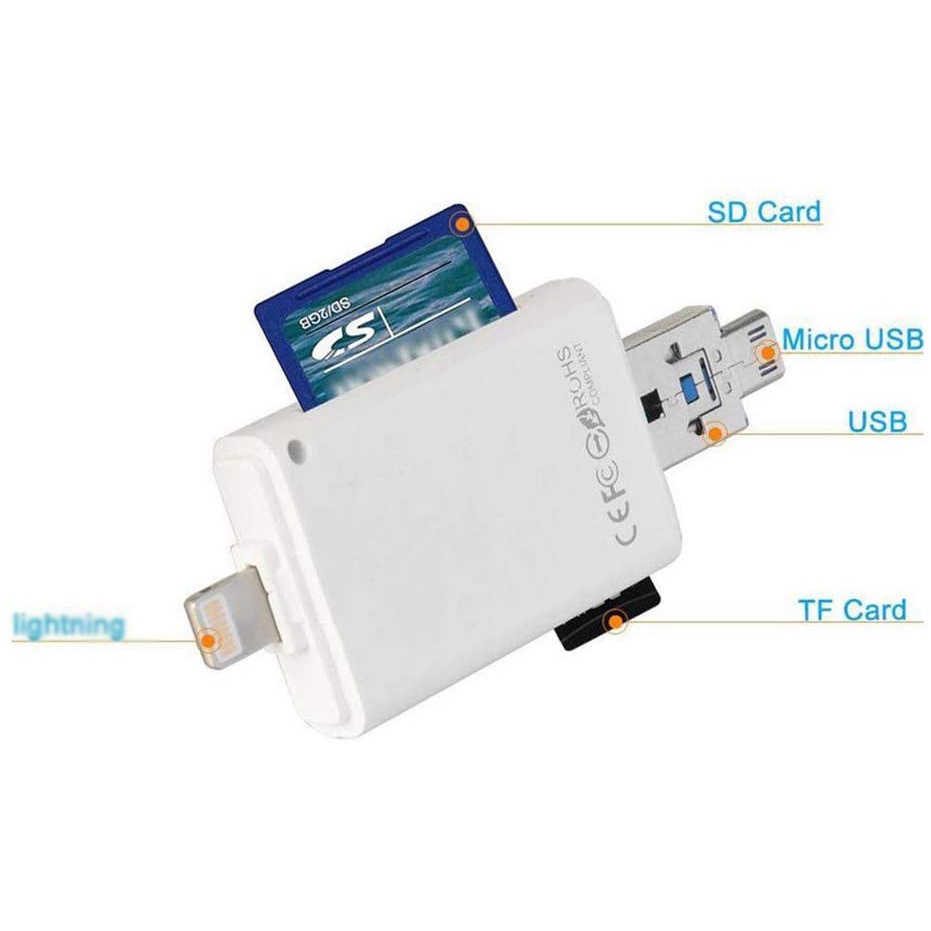 MLIFE - 3 in 1 iFlash Drive เครื่องอ่าน การ์ดหน่วยความจำ เมมโมรี่ แฟลช ...