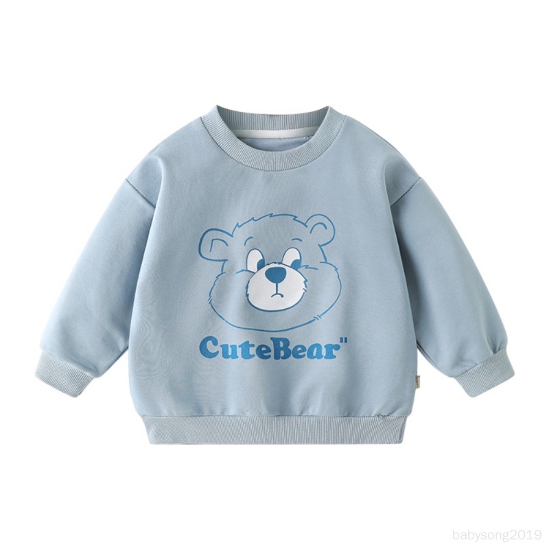 เสื้อกันหนาวแขนยาว-มีฮู้ด-ลายการ์ตูนน่ารัก-สําหรับเด็กผู้ชาย-และเด็กผู้หญิง