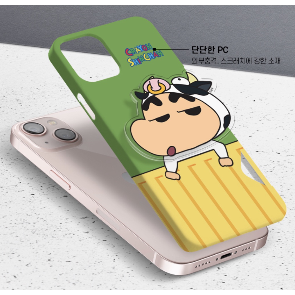 crayon-shinchan-animal-costume-edition-hard-case-with-acryl-tok-compatible-for-iphone-14-13-12-11-pro-max-galaxy-s22-s21-ultra-s20-note-cute-character-griptok-set-popsocket