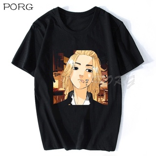 Print T-shirt Mens Short bottoming shirt unisex T-shirt mens cotton casual High-quality Half Sleeve T-Shirt Tokyo_07