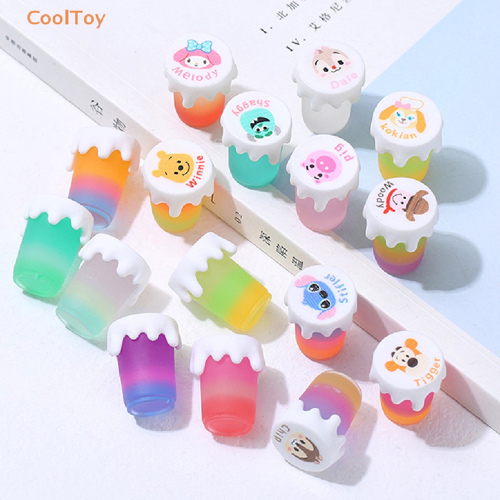 cooltoy-ขวดแยมน้ําผึ้งเรืองแสง-ขนาดเล็ก-สําหรับบ้านตุ๊กตา-4-ชิ้น