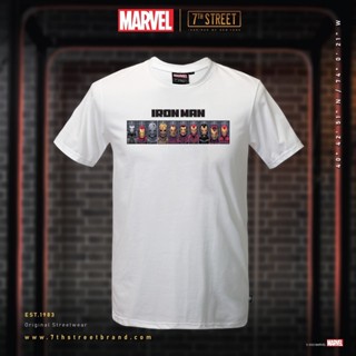 เสื้อยืดแขนสั้น 7thStreet​ MARVEL ลาย  IRON MAN   รุ่น IMT  ของแท้100%_01