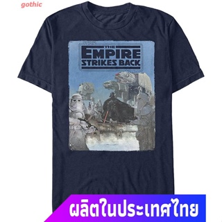 เสื้อยืดสีดำอินเทรนด์เสื้อยืดกีฬา Star Wars Mens Empty Vessel Graphic T-Shirt Sports T-shirtm)fS-4XL_01
