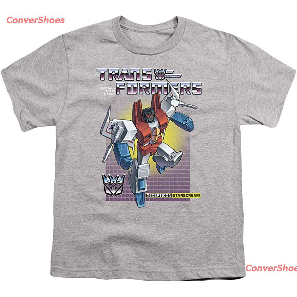 เสื้อยืดยอดนิยม-transformers-starscream-youth-t-shirt-amp-stickers-sports-t-shirt-11