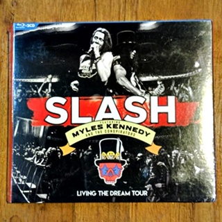 CD ซีดีเพลงสากล Slash feat. Myles Kennrdy and the Conspirators - Live The Dream Tour ( New 2 CD  )  2019 digipack
