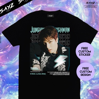 Junghwan treasure t-shirt YG kpop Korean t-shirt teume harajuku custom kpop t-shirt 5erRy_11