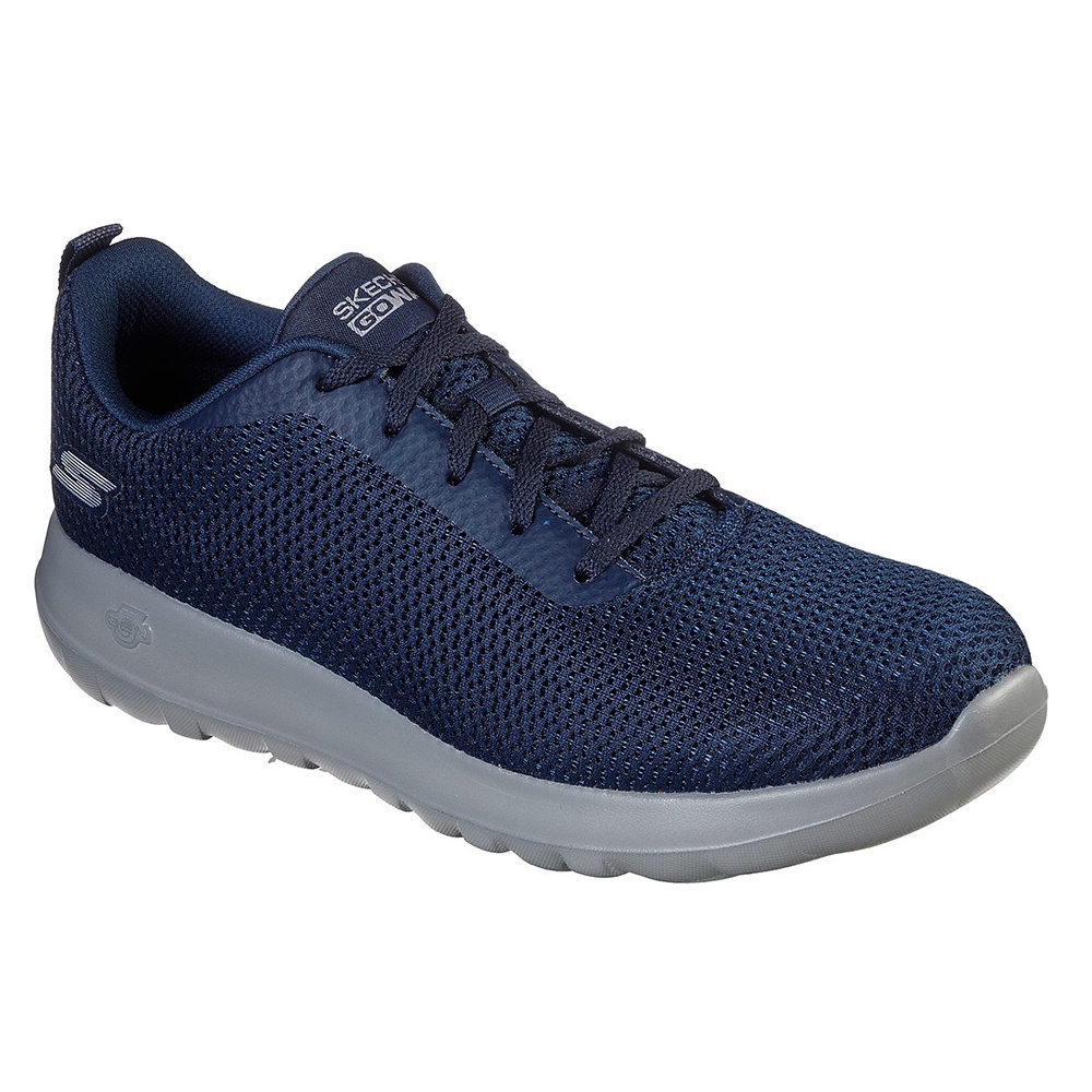 ภาพหน้าปกสินค้าSkechers สเก็ตเชอร์ส รองเท้าผู้ชาย รองเท้าผ้าใบ Men GOwalk Max Effort Walking Shoes - 54601-NVGY - 5-Gen Technology, Machine washable จากร้าน skechers_officialshop บน Shopee