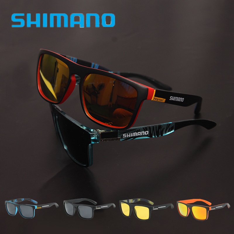 shimano-แว่นตากันแดด-เลนส์โพลาไรซ์-น้ําหนักเบา-ไล่โทนสี-เหมาะกับการขี่รถจักรยาน-เล่นกีฬา-ตกปลา-สําหรับผู้ชาย