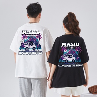 Cotton Printed  Short Sleeve T-Shirt Unisex New Couple Top （M-XL）_05