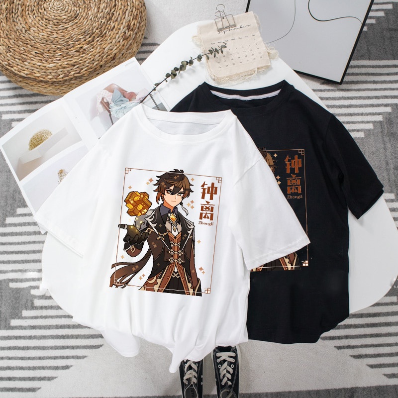zhongli-genshin-impact-action-role-playing-game-clothes-print-t-shirt-crewneck-cotton-tshirt-big-size-for-women-str-05