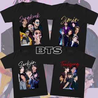 🌟​พร้อมส่ง​🌟 BANGTAN OT7 Graphic Tshirt | Jimin JK Jin Taehyung RM Suga Jhope KPOP Shirt