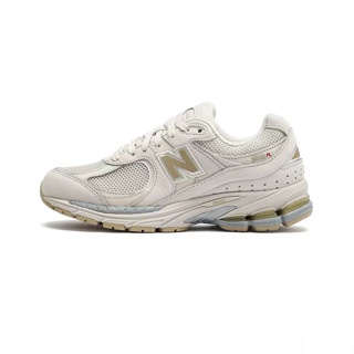 100% authentic New Balance 2002R light beige running shoesรองเท้ากีฬา