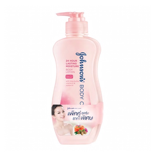 johnson-body-care-24-hour-lasting-moisture-body-lotion-ผลิตภัณฑ์บำรุงผิวกาย-400ml-x-2