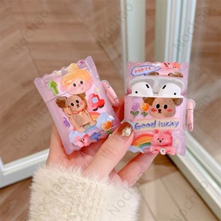 เคสหูฟังบลูทูธไร้สาย ลายกวาง สีขาว สําหรับ AirPods pro2 AirPods 2 3 AirPods 1 2 AirPods pro2