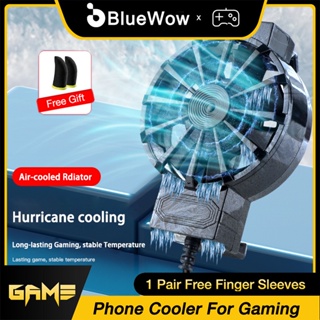 Bluewow พัดลมระบายความร้อนโทรศัพท์มือถือ ขนาดเล็ก สําหรับ Samsung X16
