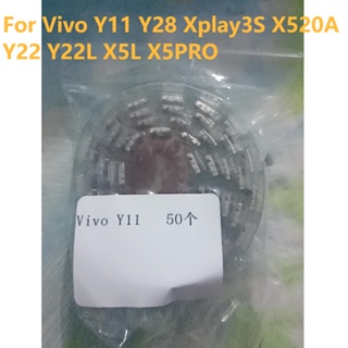 ขายดี ซ็อกเก็ตเชื่อมต่อพอร์ตชาร์จ Micro USB สําหรับ Vivo Y28 Xplay3S Y11 X520A Y22 Y22L X5L X5PRO 1-10 ชิ้น