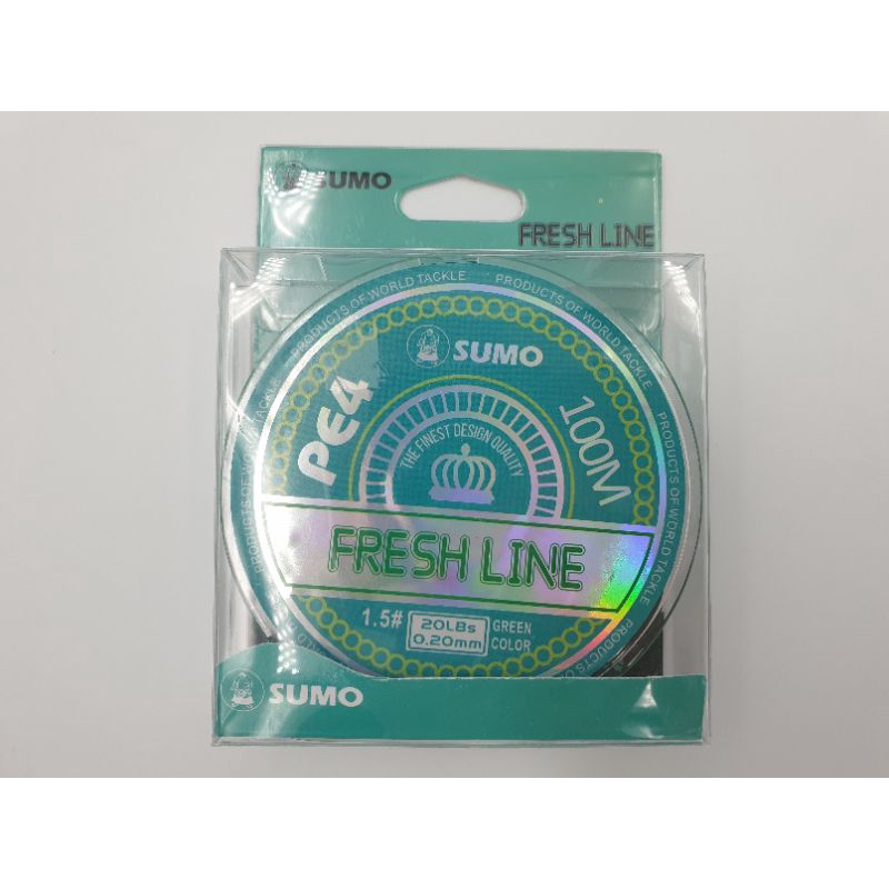 สาย-pe4-sumo-fresh-line-สาย-พีอี-คุณภาพจากแบรน-ซูโม-ทน-เหนียว-นุ่ม-ลื่น-น่าใช้มาก