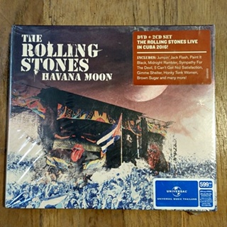 CD ซีดี The Rolling Stones - Havana moon   ( New DVD+2 CD Deluxe Edition  ) 2016