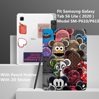 ภาพขนาดย่อของภาพหน้าปกสินค้าDllencase เคสใส กันกระแทก พร้อมช่องใส่ปากกา สําหรับ Samsung Galaxy Tab S6 Lite 10.4 2020 Model SM-P610 SM-P615 A314 จากร้าน danycase.th บน Shopee ภาพที่ 1