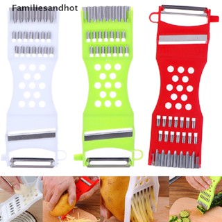 Familiesandhot&gt; เครื่องปอกเปลือกผัก ผลไม้ เครื่องมือตัด Julienne อย่างดี