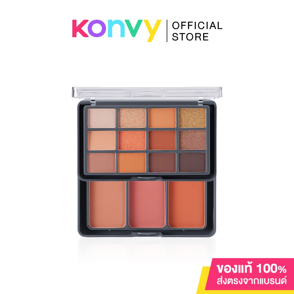 ภาพหน้าปกสินค้าODBO Mini Eyeshadow & Blush OD1045 01. จากร้าน konvy_officialshop บน Shopee