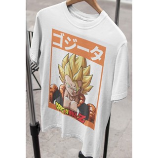 เสื้อยืด Unisex รุ่น Gogeta &amp; Vegito T-Shirt ดราก้อนบอลแซด Dragon Ball Z สวยใส่สบายแบรนด์ Khepri 100%cotton_05