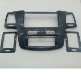 TFP ชุดครอบคอนโซลกลาง Toyota Fortuner 2005-2008 รุ่น TOP+ช่องแอร์ซ้ายขวา หน้า car-consoles T1