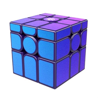 ▧♂ﺴMagnetic Gan 3x3 Mirror Cube เด็กการแข่งขันของเล่นเพื่อการศึกษามืออาชีพ