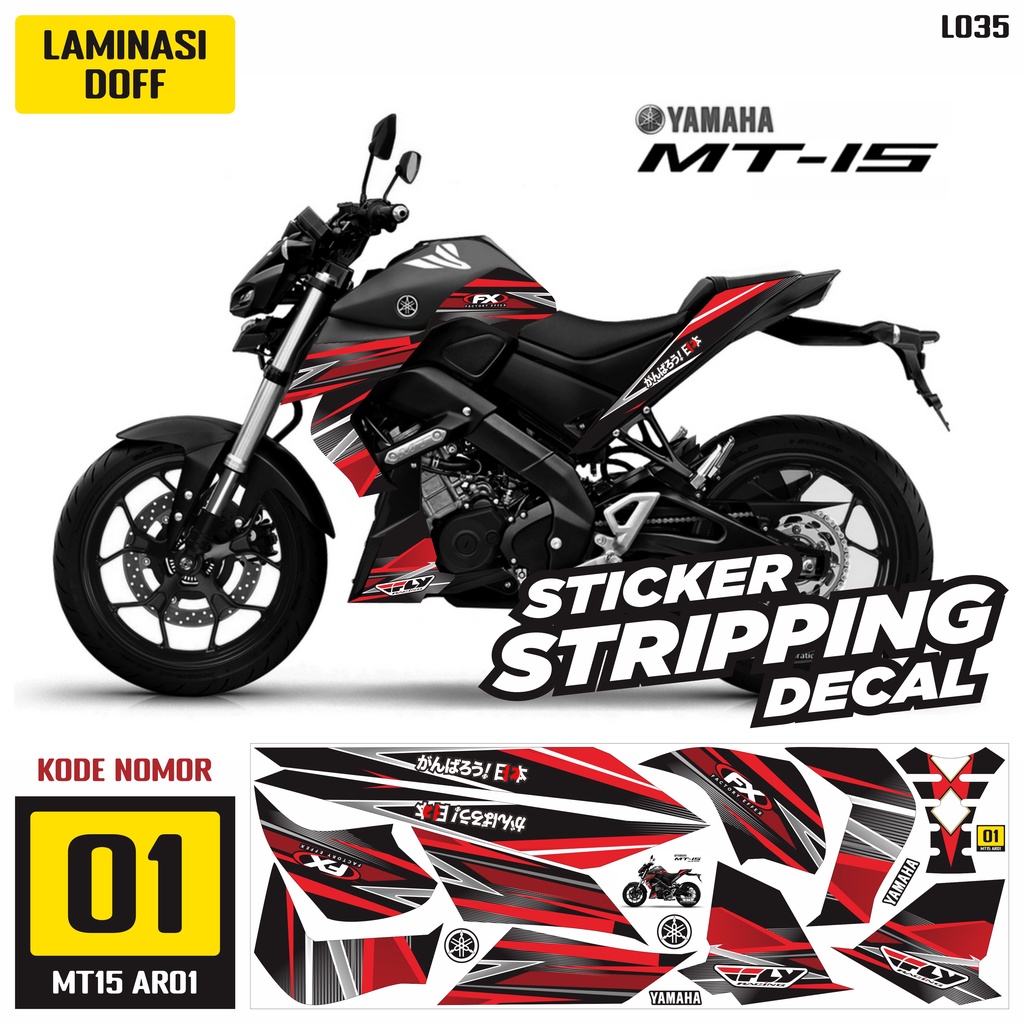 สติกเกอร์-สําหรับ-yamaha-mt15-2018-doff-ar01