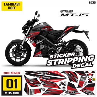 สติกเกอร์ สําหรับ Yamaha MT15 2018 DOFF AR01