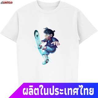 White Detective Conan Printed Casual Men T-Shirt_11