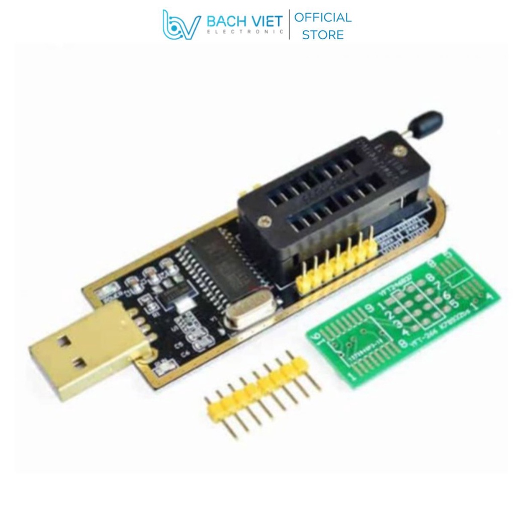 วงจรชาร ์ จแฟลช Eeprom CH341A Series 24xx 25xx พอร ์ ต USB | Shopee ...