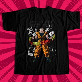 เสื้อเชิ้ต ลายการ์ตูน Dragon Ball Son Goku_04