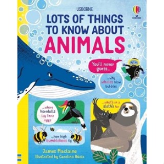 Asia Books หนังสือภาษาอังกฤษ LOTS OF THINGS TO KNOW ABOUT ANIMALS