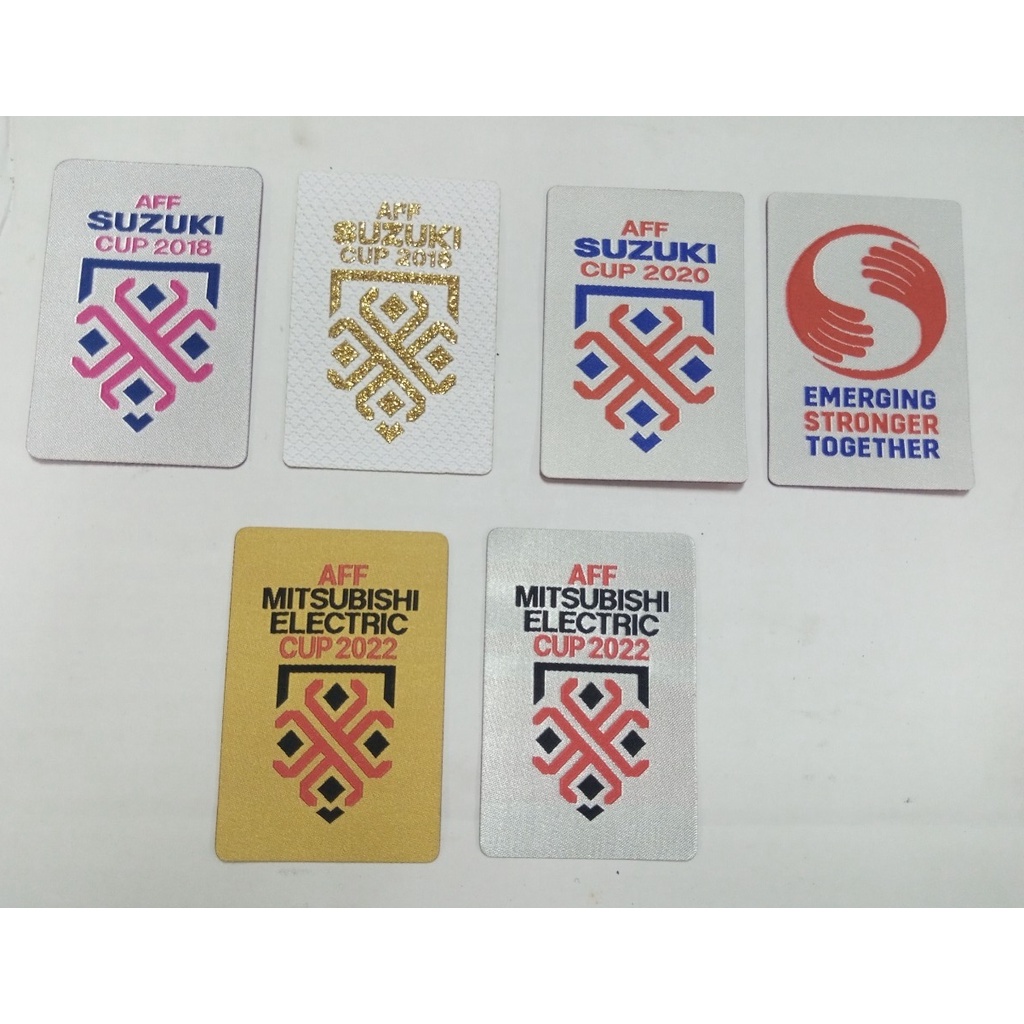 อาร์ม-aff-suzuki-cup-aff-mitsubishi-electric-cup-badge-2018-2022-ของแท้-original-อาร์ม-เอเอฟเอฟ-พร้อมส่ง