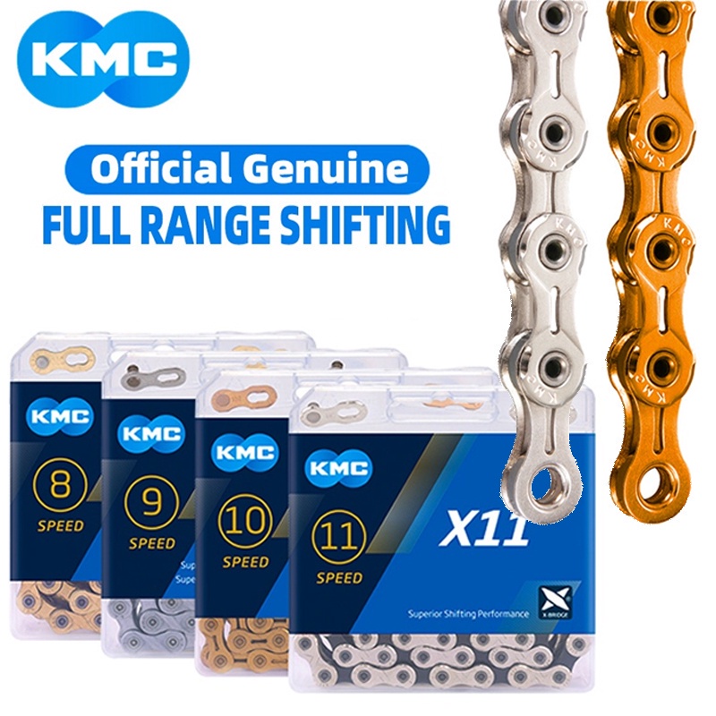 kmc-โซ่จักรยาน-x12-x11-x10-x9-x8-โซ่-116-ลิงก์โซ่ขี่จักรยาน-mtb-ถนนจักรยาน