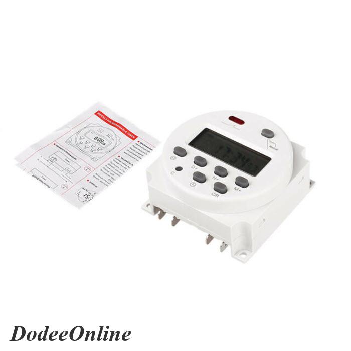 เครื่องตั้งเวลา-แบบนาที-time-switch-ตัดวงจรไฟ-ac-220v-17-โปรแกรม-รุ่น-cn101-ac220v-dd