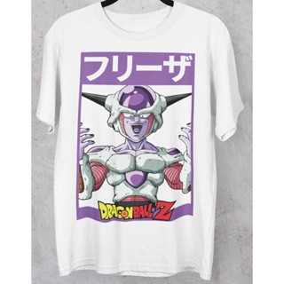 เสื้อยืด Unisex รุ่น ฟรีสเซอร์ Frieza ดราก้อนบอลแซด (Dragon Ball Z Collection) สวยใส่สบายแบรนด์ Khepri 100%cotton c_05