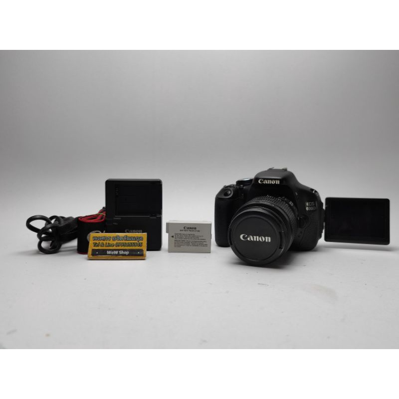 Canon 600D kit 18-55 | Shopee Thailand