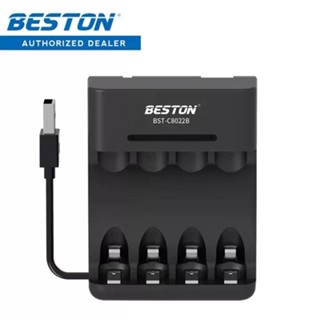 แท่นชาร์จถ่าน Beston รุ่น C8022B Battery Charger ใช้สำหรับถ่าน AA/AAA Ni-MH ชาร์จพร้อมกันได้หลายก้อนและแบตเต็มเร็ว