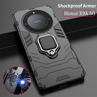 เคสโทรศัพท์มือถือแบบนิ่ม แข็ง กันกระแทก พร้อมที่ตั้งวาง สําหรับ Honor X9A 5G X9 A X40 X9 X 9A